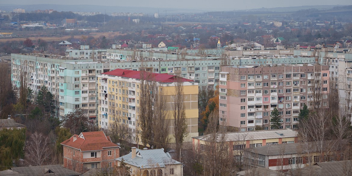 Balti, ein av dei største byane i Moldova. 