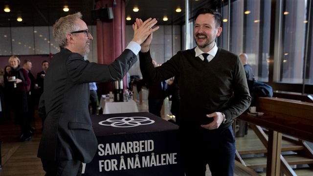 Norad-direktør Bård Vegar Solhjell og utviklingsminister Dag-Inge Ulstein understreker at fokus framover blir å samarbeide for å nå bærekraftsmålene innen 2030, med en tydeligere rollefordeling mellom Utenriksdepartementet og Norad.