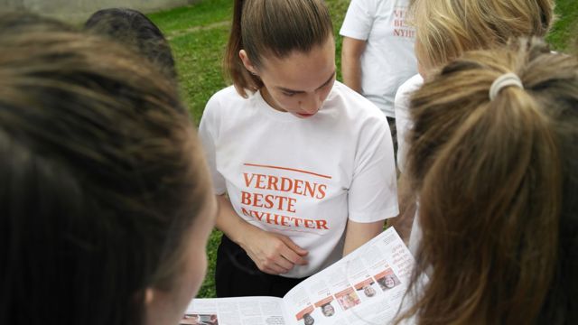 SAIH og Verdens Beste Nyheter er blant mottakerne av Norads informasjonsstøtte. Verdens Beste Nyheter er en informasjonskampanje som formidler framskritt og positive resultater fra utviklingsland gjennom nyheter, analyser og historier. Foto: Karl Eiring/SAIH