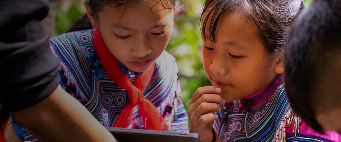 Brukertesting for barn i Vietnam0