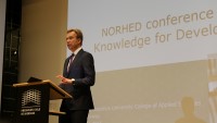 Utenriksminister Børge Brende på Norhed-konferansen 2016