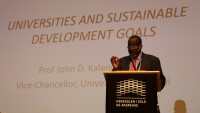 John Saka at the 2016 Norhed Conference on Knowledge for Development