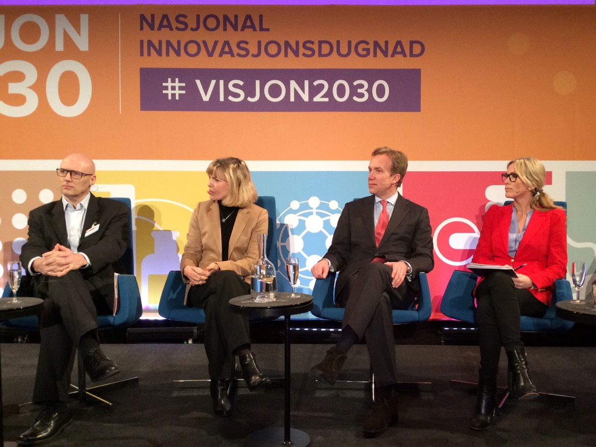 Paneldebatt under konferansen Visjon 2030