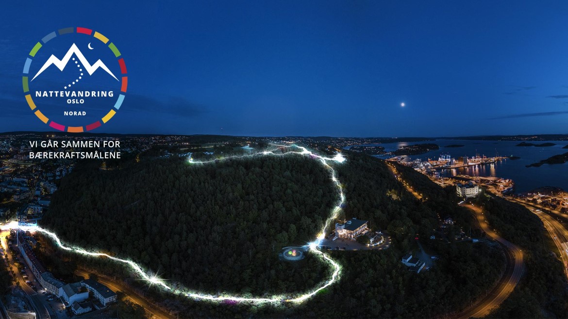 Nattevandring i Oslo høsten 2018
