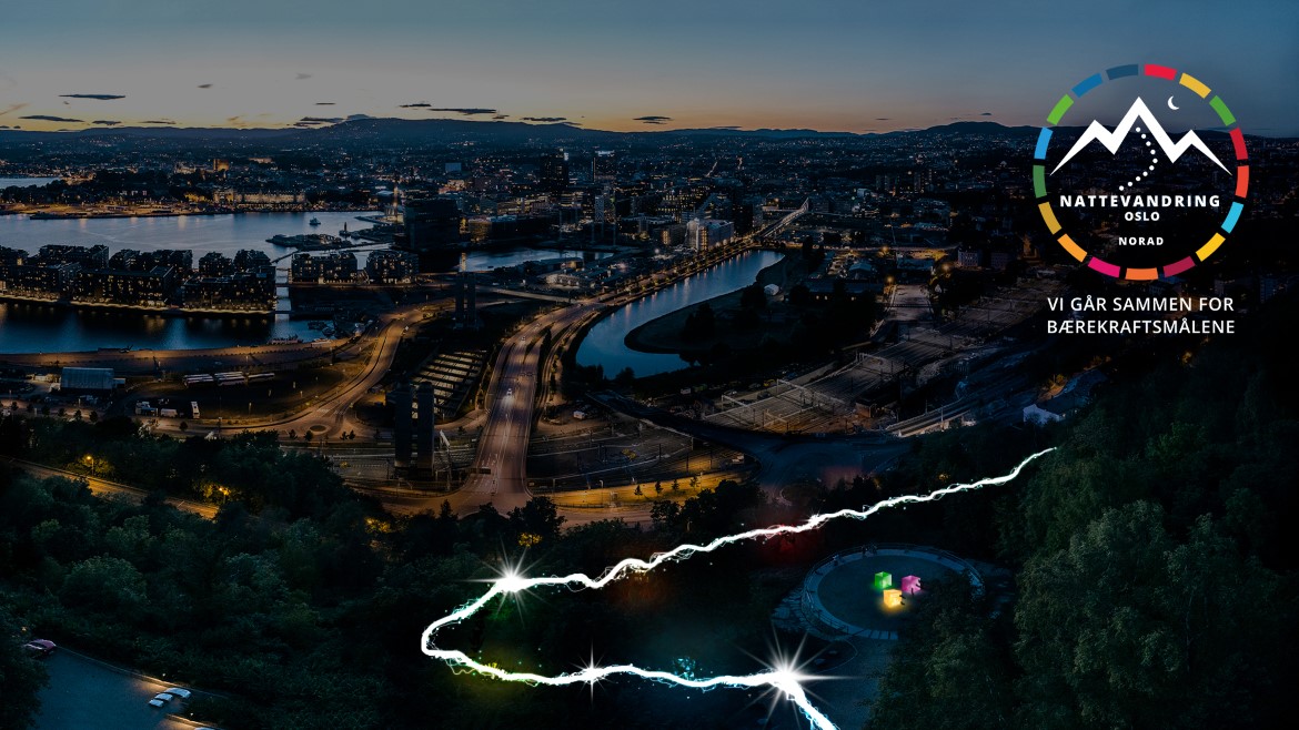 Illustrasjonsbilde for nattevandring i Oslo 2018