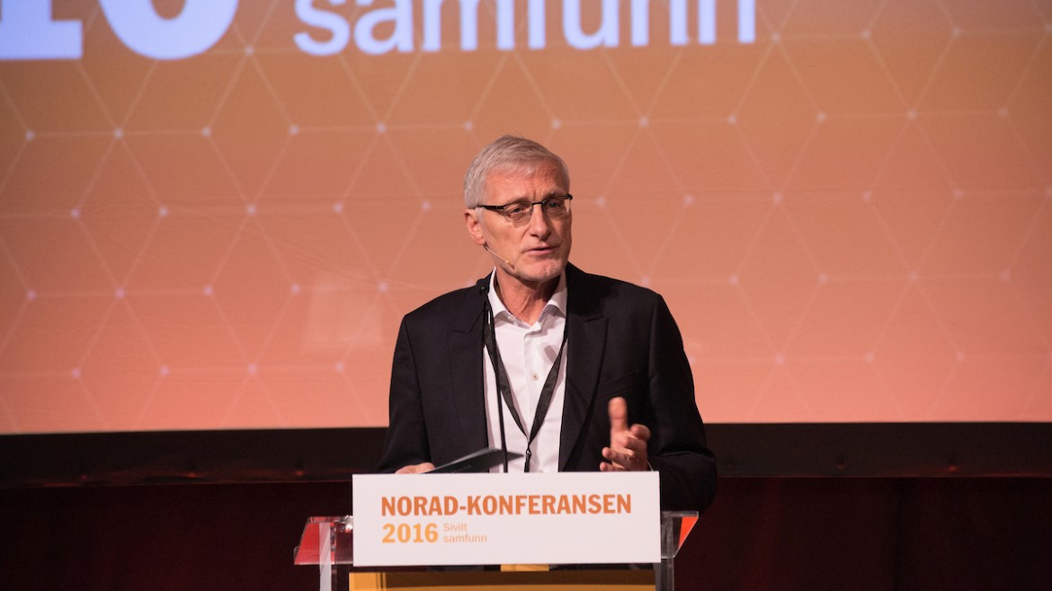 Jon Lomøy åpner Noradkonferansen 2016