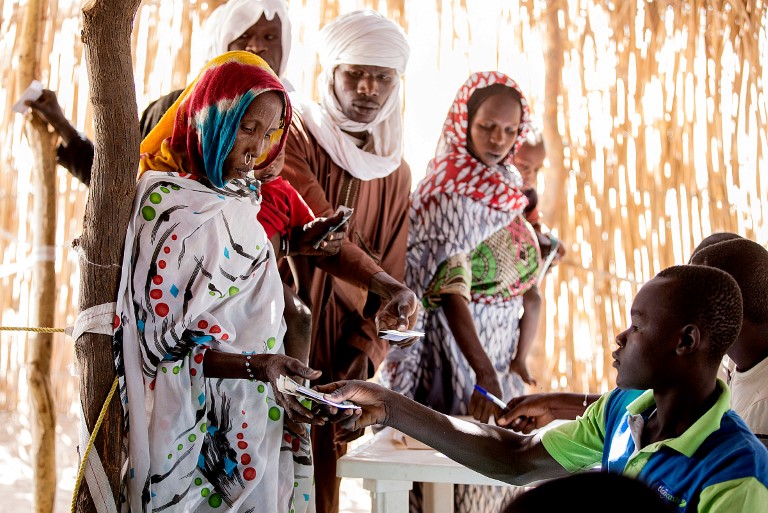 Kontantstøtte fra WFP i landene rundt Tsjadsjøen