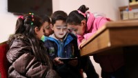 Everyone wants to play the EduApp4Syria games