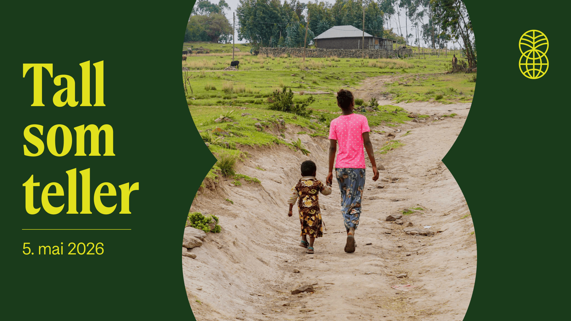 Dekorativt banner for arrangementet