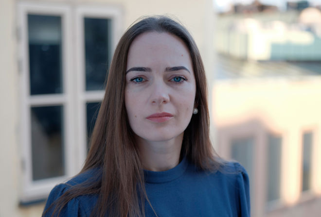 – Sivilsamfunnets rolle er helt avgjørende i disse utfordrende tider, sier Oleksandra Matviichuk, styreleder for Center for Civil Liberties og vinner av Nobels fredspris i 2022