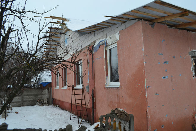 In 2022, this home was severely damaged. It was only in the autumn when the family was finally able to return home that they saw what had happened.