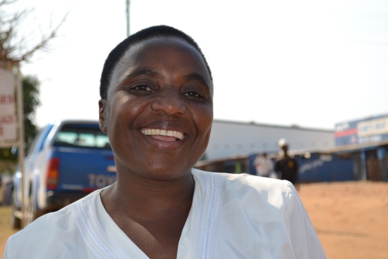 Brandina Kambala, er prevensjonsveileder og nasjonal ungdomskoordinator i den frivillige organisasjonen Banja la Mtsogolo (BLM) i Malawi (2012)