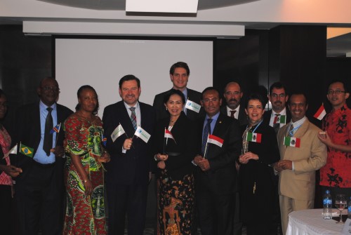 GLOBE International Forest Forum with legislators from Brazil, DRC, Indonesia and Mexico at COP 18, Doha