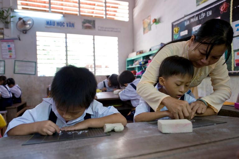 Undervisning av funksjonshemmede i Vietnam